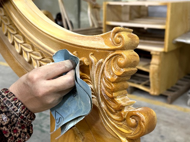 Gainwell hotel furniture paint process